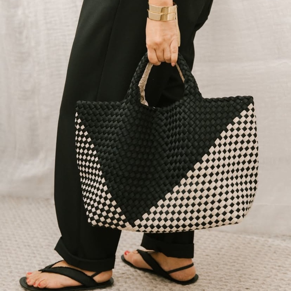 Naghedi St. Barth’s Large Woven Tote